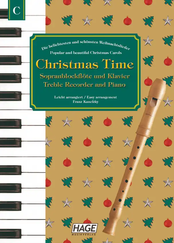 Christmas Time Blockflöte + Klavier